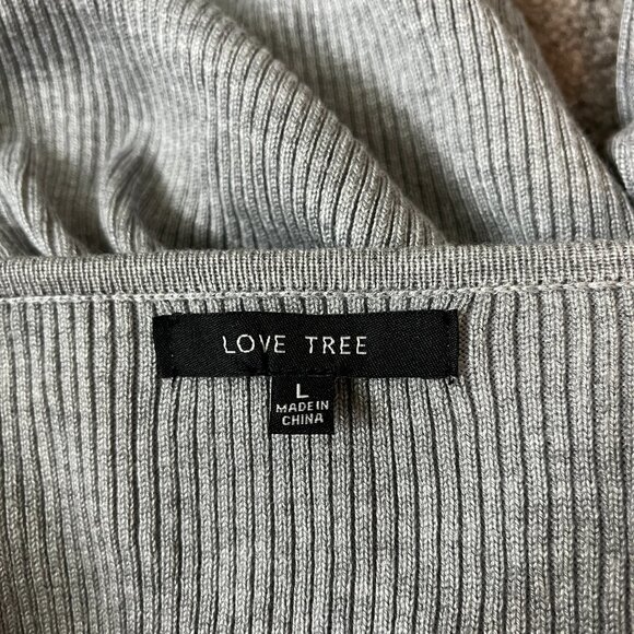 NWOT Ribbed Long Sleeve Bodysuit - Picture 5 of 5